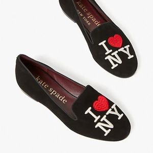 Lounge New York, Kate Spade Suede Ballet Flats